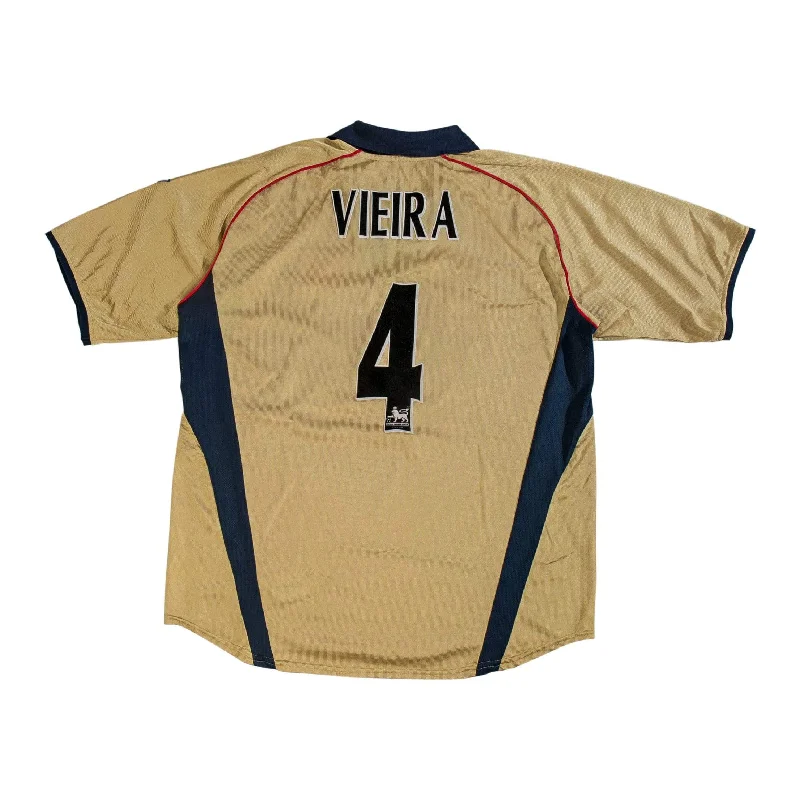 2001-02 Arsenal Away Shirt Vieira 4 (Excellent) XL