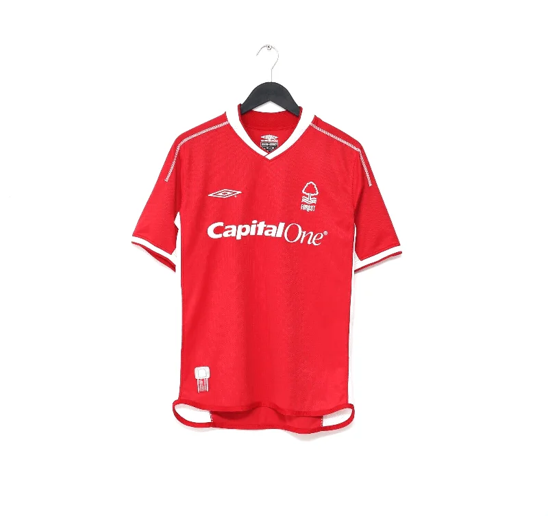 2003/04 NOTTINGHAM FOREST Vintage Umbro Home Football Shirt (S)