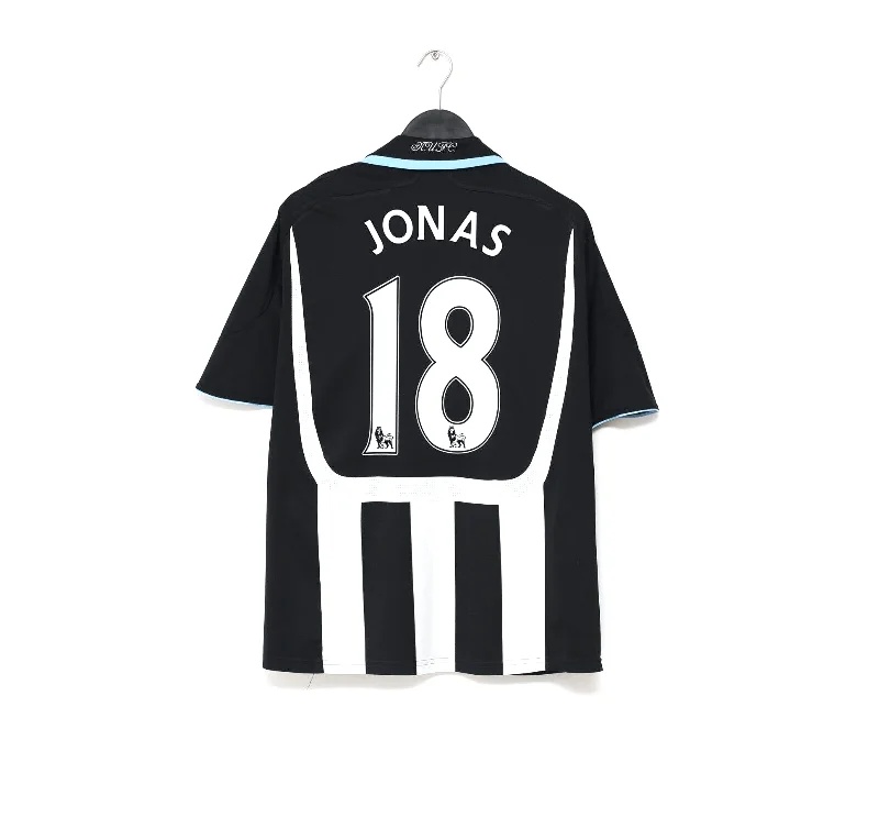 2007/09 JONAS GUTIERREZ #18 Newcastle United Vintage adidas Football Shirt (L)