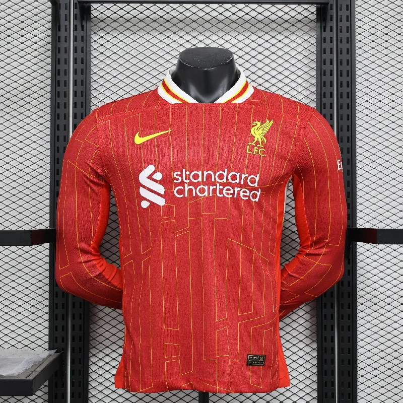 2024-25 Liverpool Home Shirt - Long Sleeve