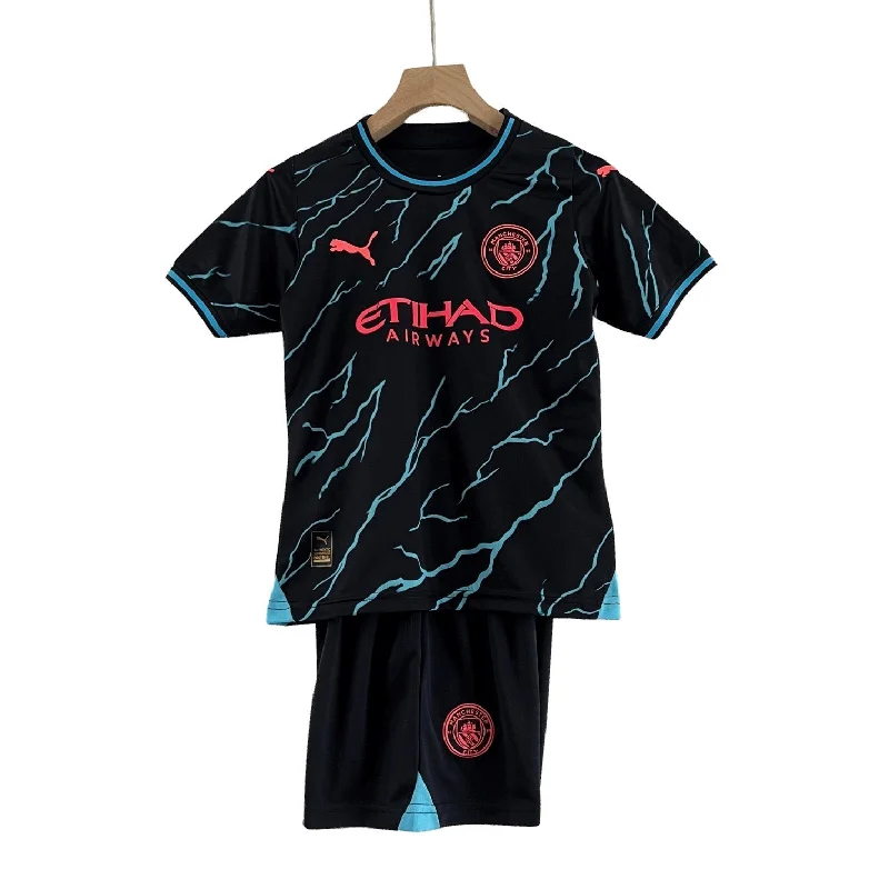 23/24 Sky Blues 3rd kids kit