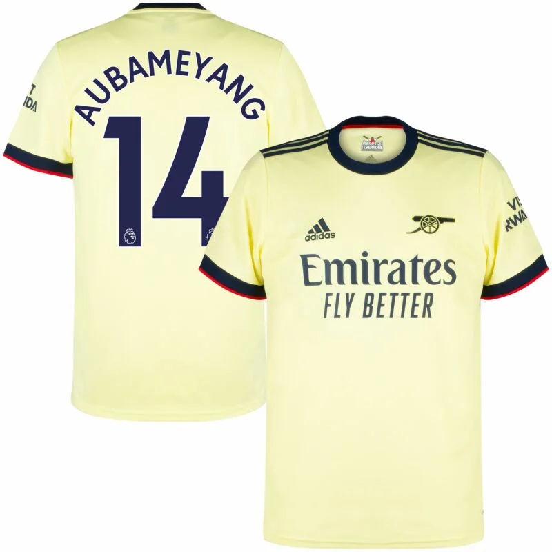 Adidas Arsenal Aubameyang 14 Away Trikot 2021-2022