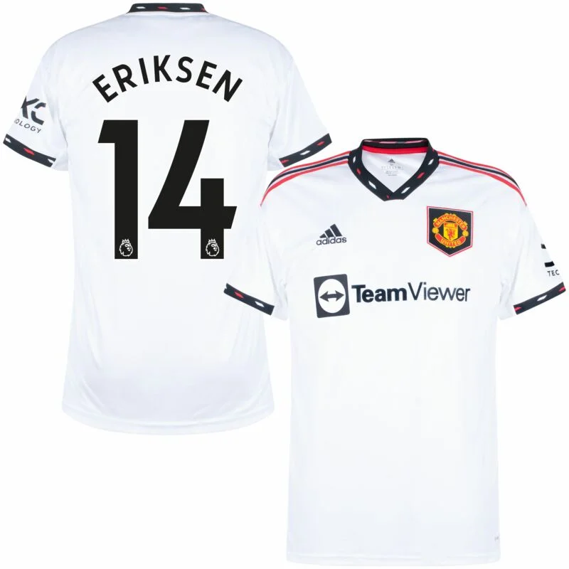 Adidas Manchester United Away Eriksen 14 Trikot 2022-2023 (Premier League)