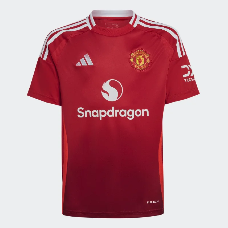 ADIDAS MANCHESTER UNITED HOME JERSEY SHIRT JUNIOR 2024-2025