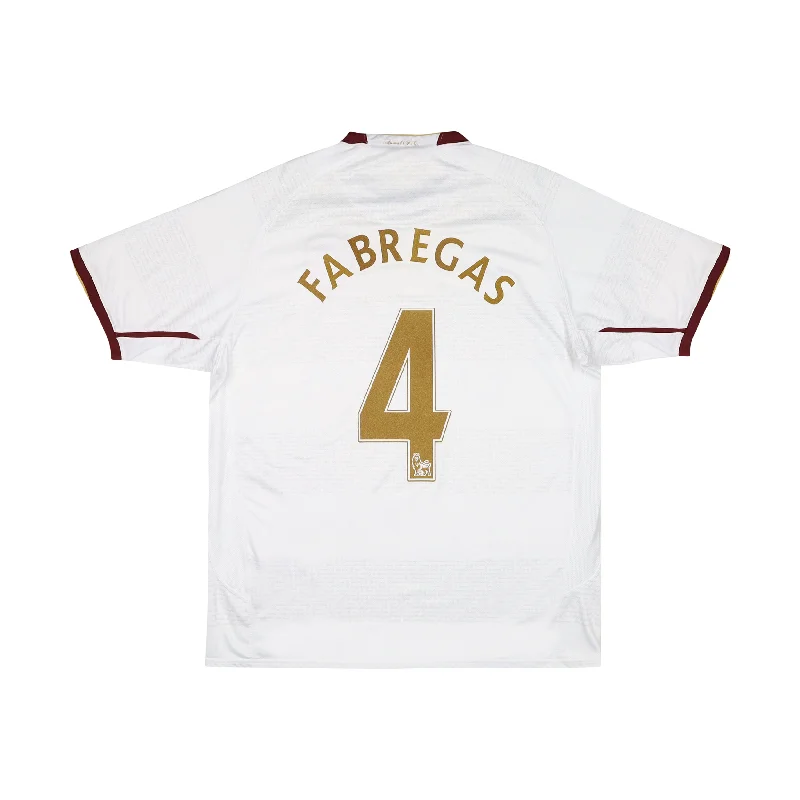 ARSENAL 2007-08 AWAY SHIRT - FABREGAS 4 - XL