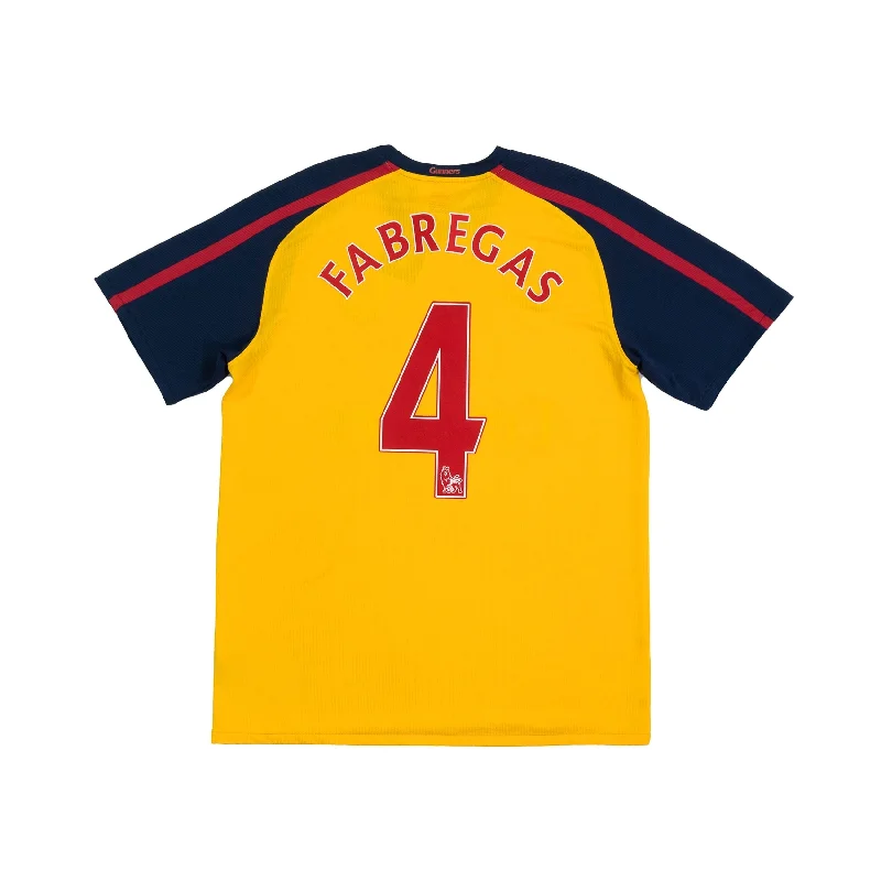 ARSENAL 2008-09 AWAY SHIRT - FABREGAS 4 - M