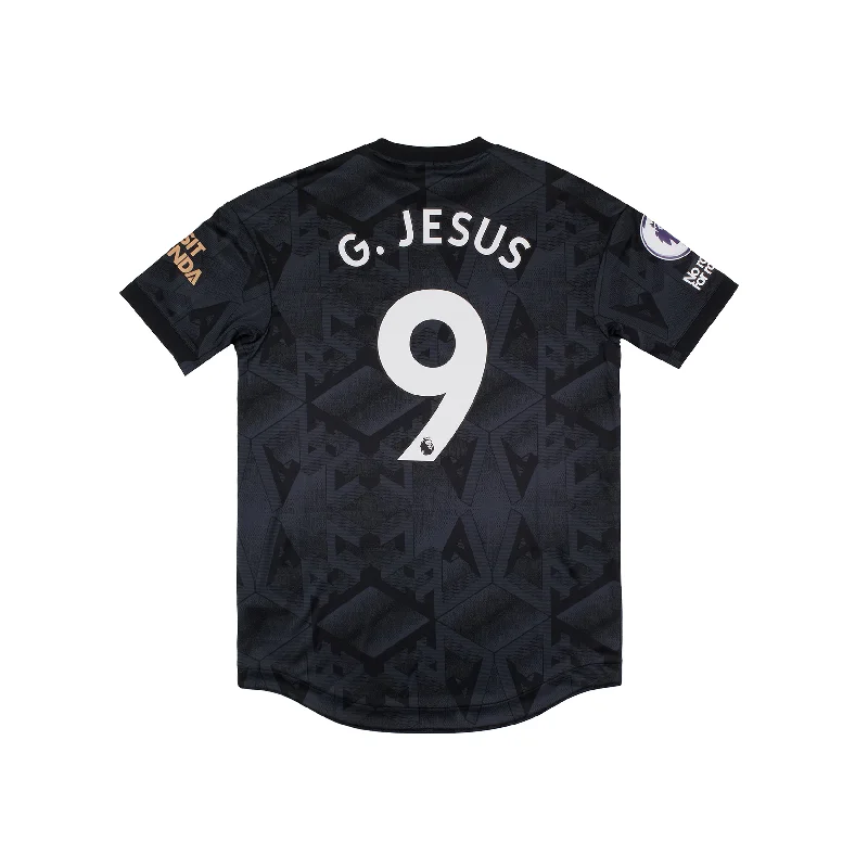 ARSENAL 2022-23 MATCH ISSUE AWAY SHIRT - G.JESUS 9 (v WEST HAM)