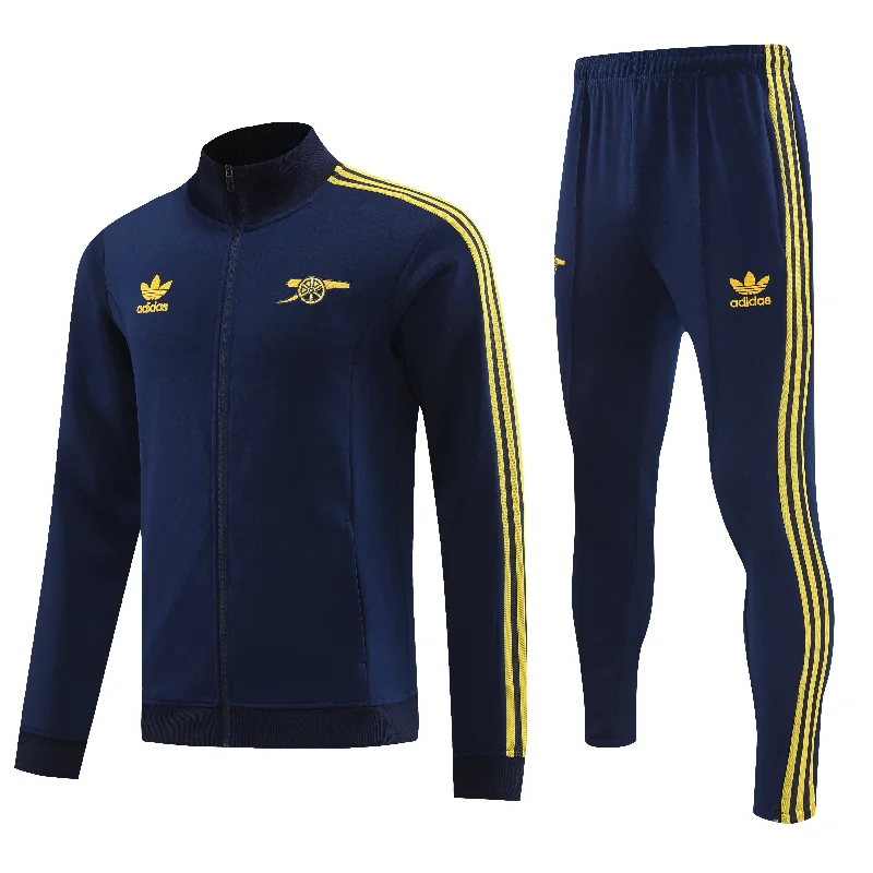 Arsenal 2024-25 Classic Navy Full-zip Tracksuit Set