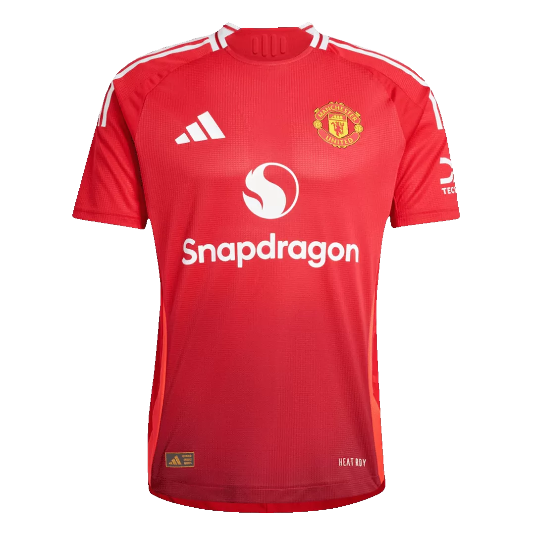 Authentic Manchester United Home Shirt 2024/25