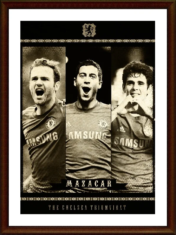 Beware the Mazacar | Chelsea Minimal Football Poster