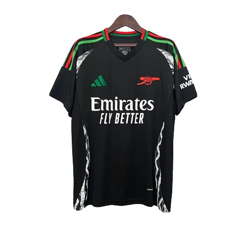 Camisa Arsenal ll 2024/25 Preta - Modelo Torcedor