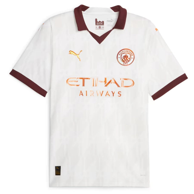 Camisa Manchester City ll 2023/24 Branca - Modelo Torcedor