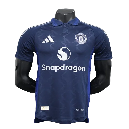 Camisa Manchester United ll 2024/25 Azul - Modelo Jogador