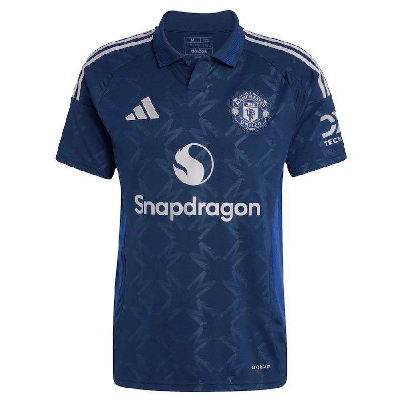 Camisa Manchester United lll 2024/25 Azul - Modelo Torcedor