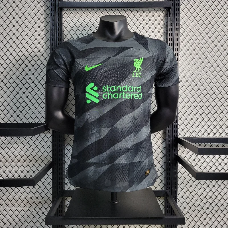 Camisa Oficial do Liverpool 23/24 Versão Jogador - Goleiro