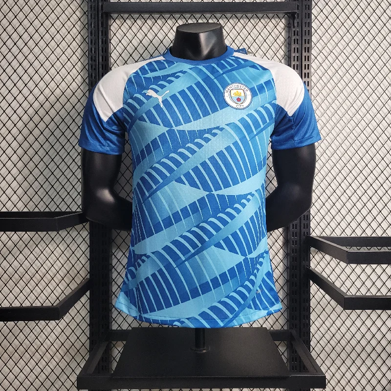 Camisa Oficial do Manchester City 23/24 Versão Jogador - Pré Jogo