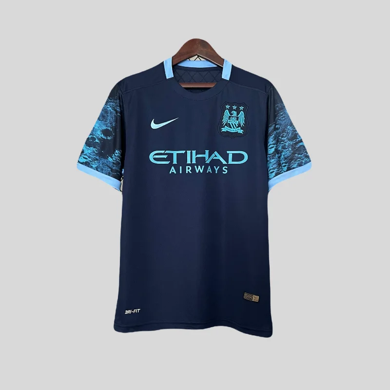 CAMISETA MANCHESTER CITY II 15/16 HOMBRE (RETRO)