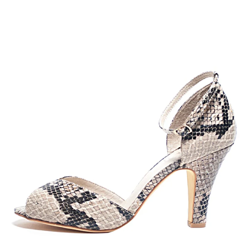 Lola Snake Heels