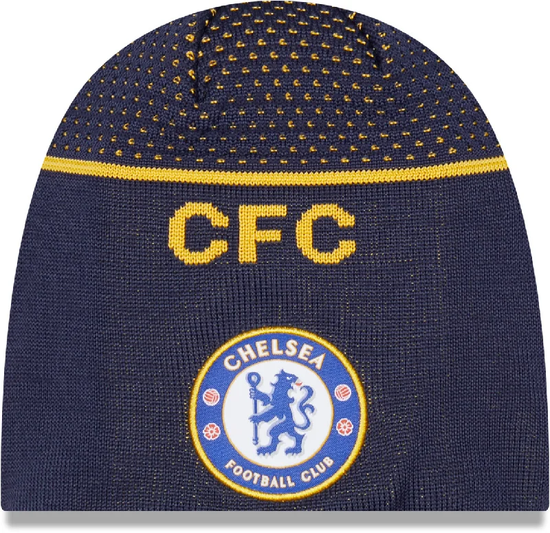 Chelsea FC New Era Engineered Skull Knit Beanie