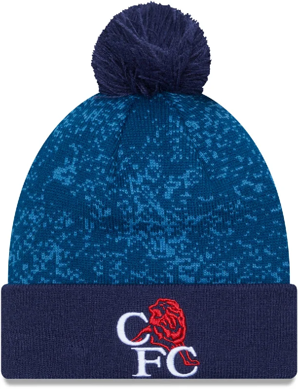 Chelsea FC New Era Retro AOP Cuff Knit Beanie