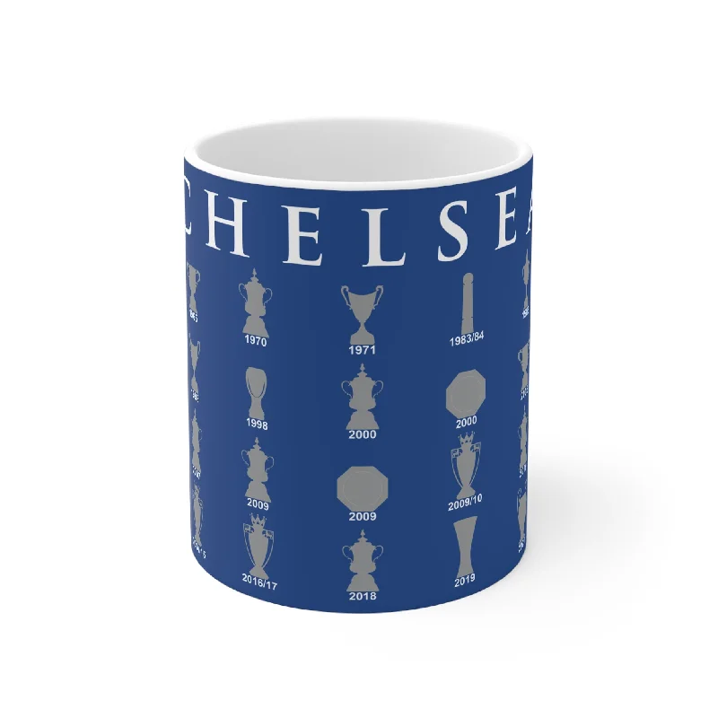 Chelsea Trophies Collection Mug - Blue