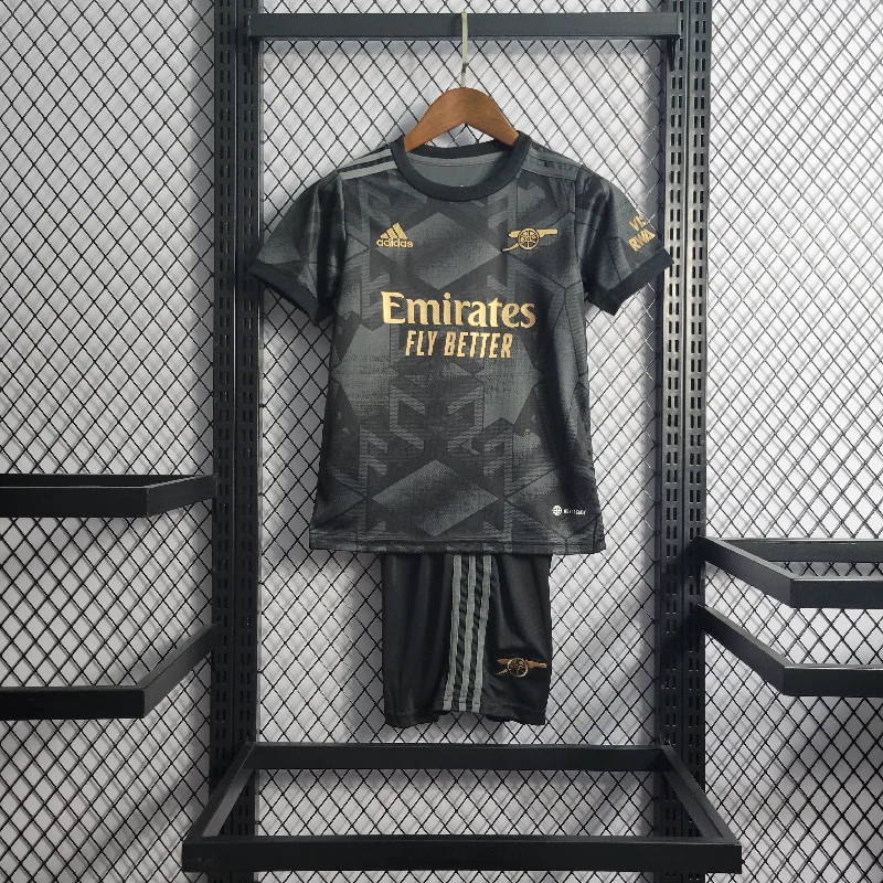 Conjunto Infantil Arsenal Black 22/23