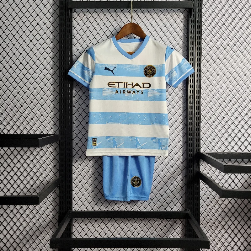 Conjunto Infantil Oficial do Manchester City 2022 - Kids