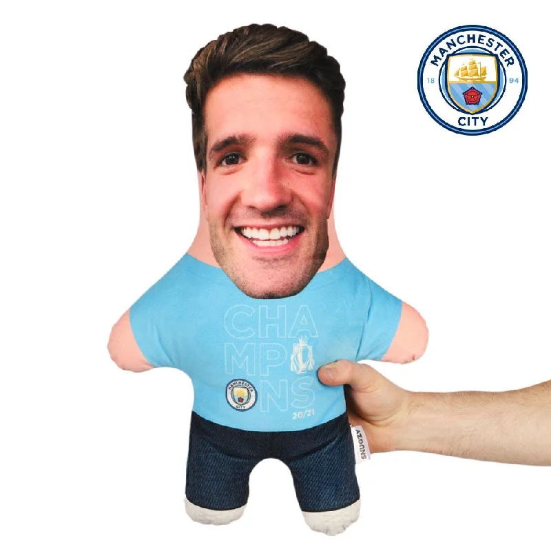 Man City Champions 20/21 Face Pillow