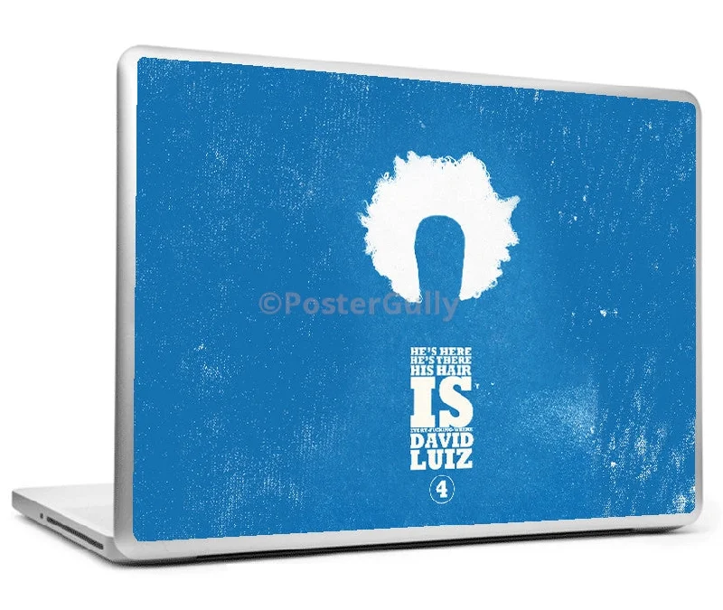 David Luiz Chelsea Minimal Art Laptop Skin