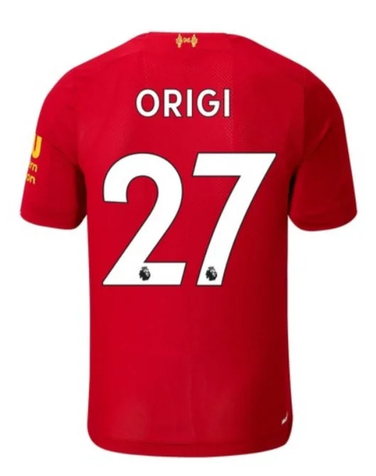 Divock Origi Liverpool 19/20 Home Jersey