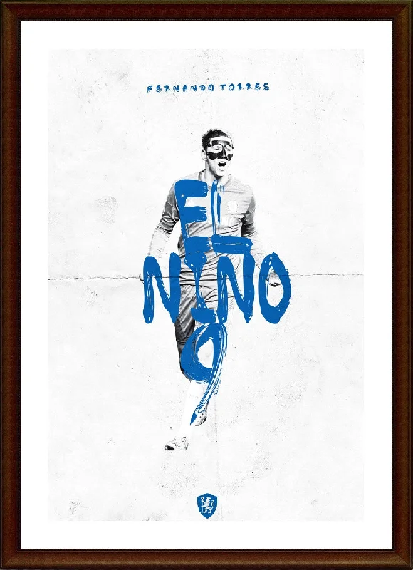 Fernando Torres | Chelsea Minimal Football Art