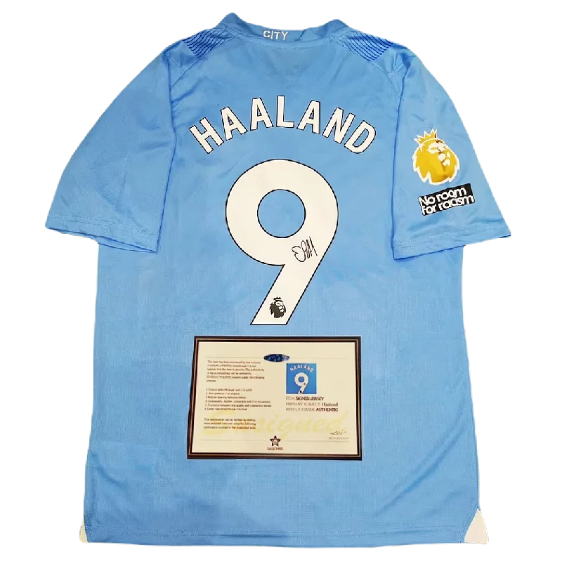 *Haaland Signed* Manchester City 23/24 Home Jersey