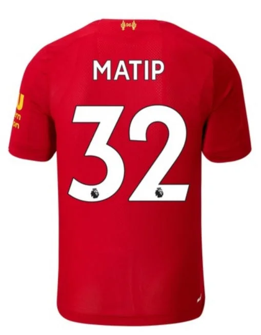 Joel Matip Liverpool 19/20 Home Jersey