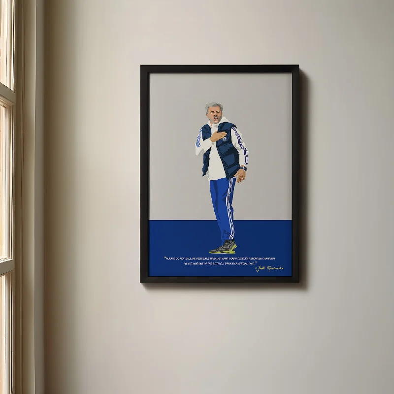 José Mourinho Chelsea Framed Poster