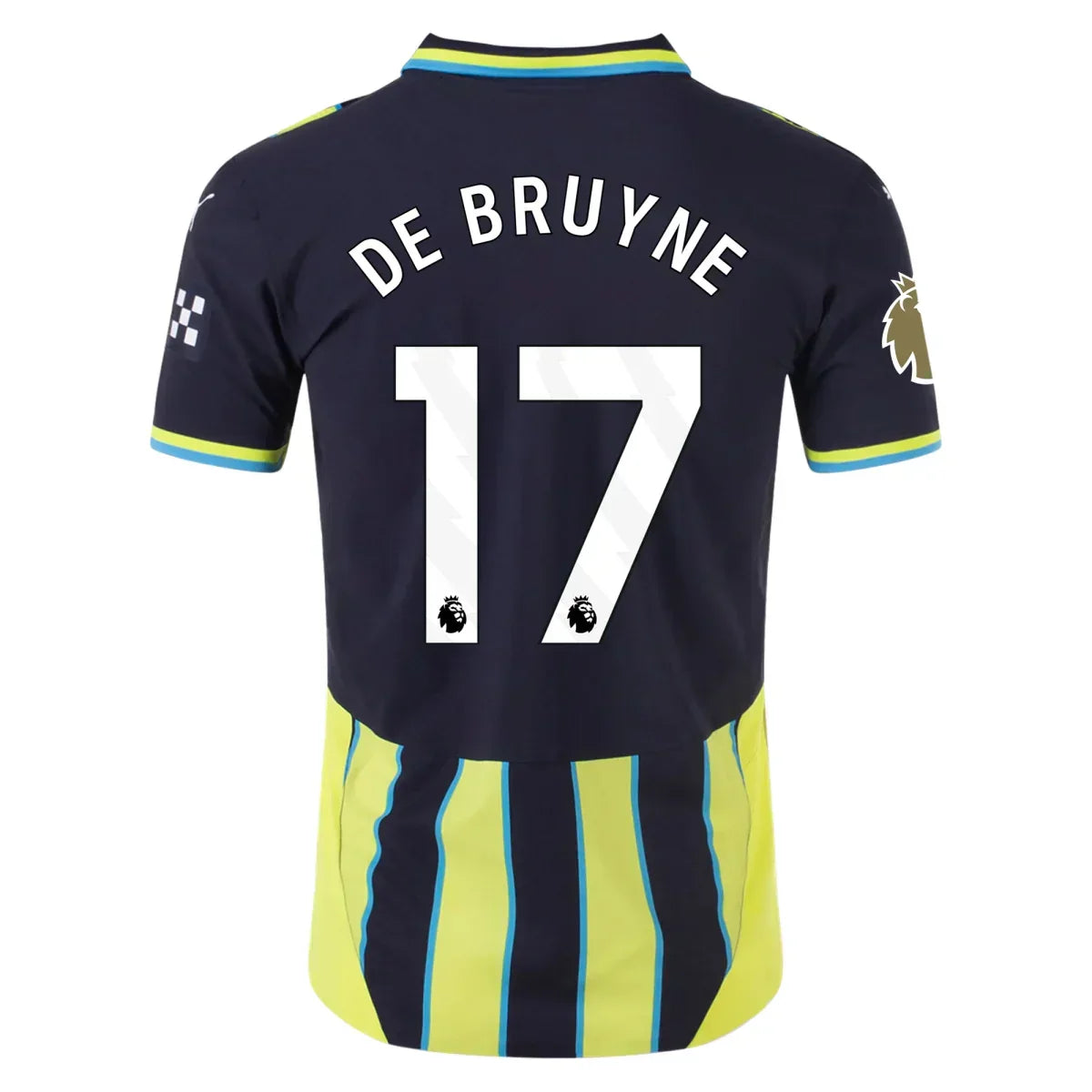 Kevin De Bruyne Manchester City 24/25 II Away Jersey Player Version