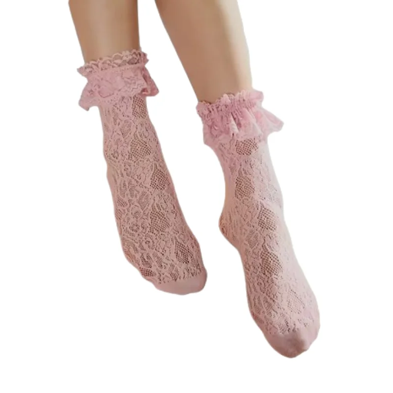 Lacey Lace Socks