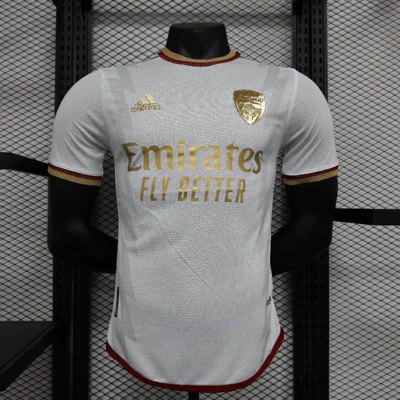 Limited Edition Arsenal Shirt - White & Gold