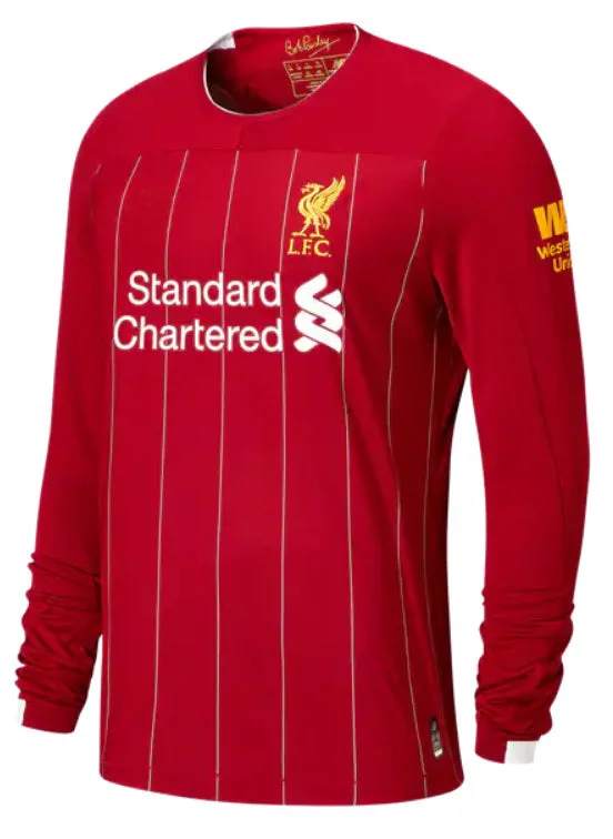 Liverpool 19/20 Long Sleeve Home Jersey