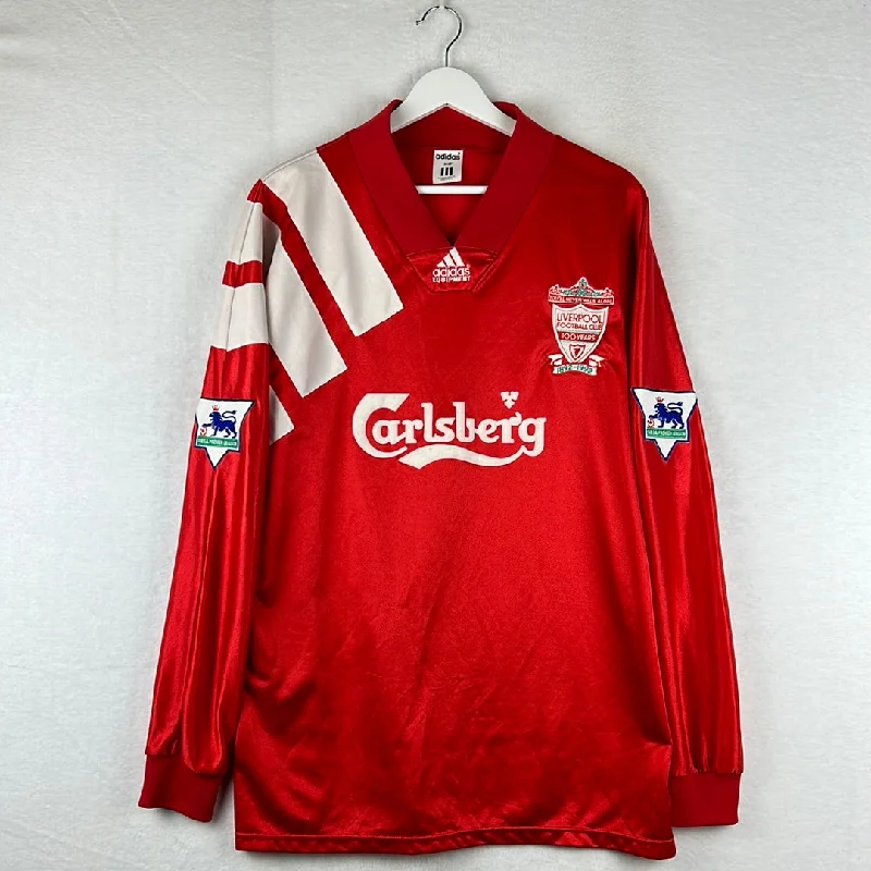 Liverpool 1992-1993 Player Issue Home Shirt - Large - Long Sleeve