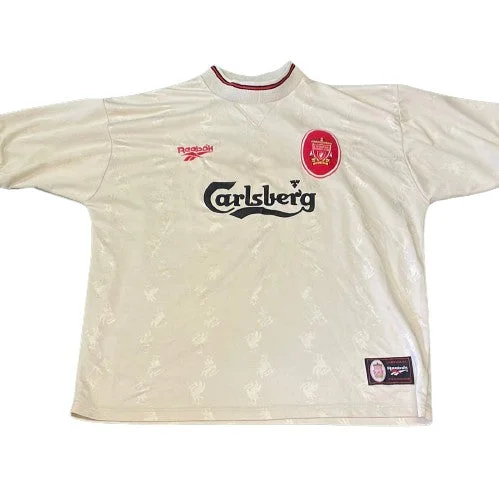 Liverpool 1996-1997 Away Shirt - Extra Large - 7.5/10 - Authentic Reebok Shirt