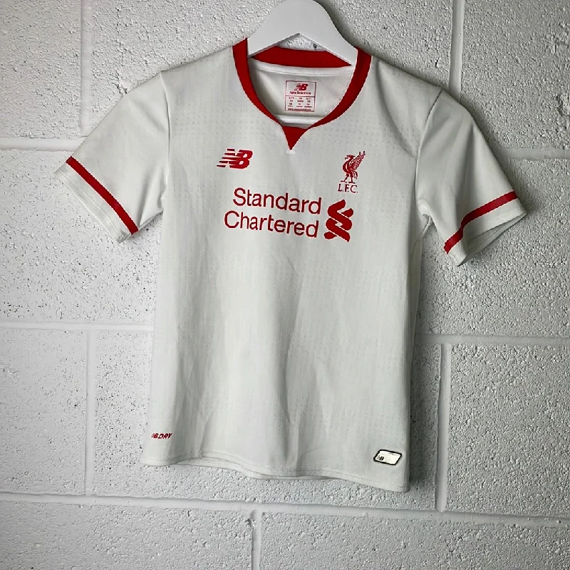 Liverpool 2015 2016 Away Shirt Junior - Age 6-7 - Very Good Condition - New Balance