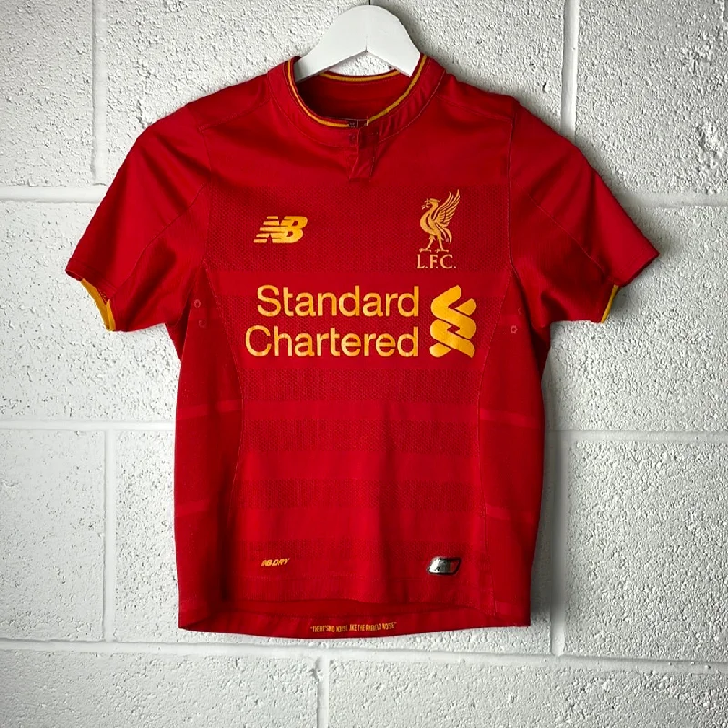 Liverpool 2016 2017 Home Shirt Junior - Small Boys - Very Good Condition