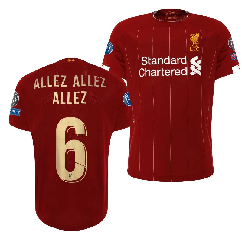 Liverpool ALLEZ ALLEZ ALLEZ 19/20 European Jersey