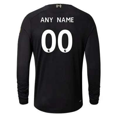 Liverpool Custom 19/20 Long Sleeve Goalkeeper Home Jersey