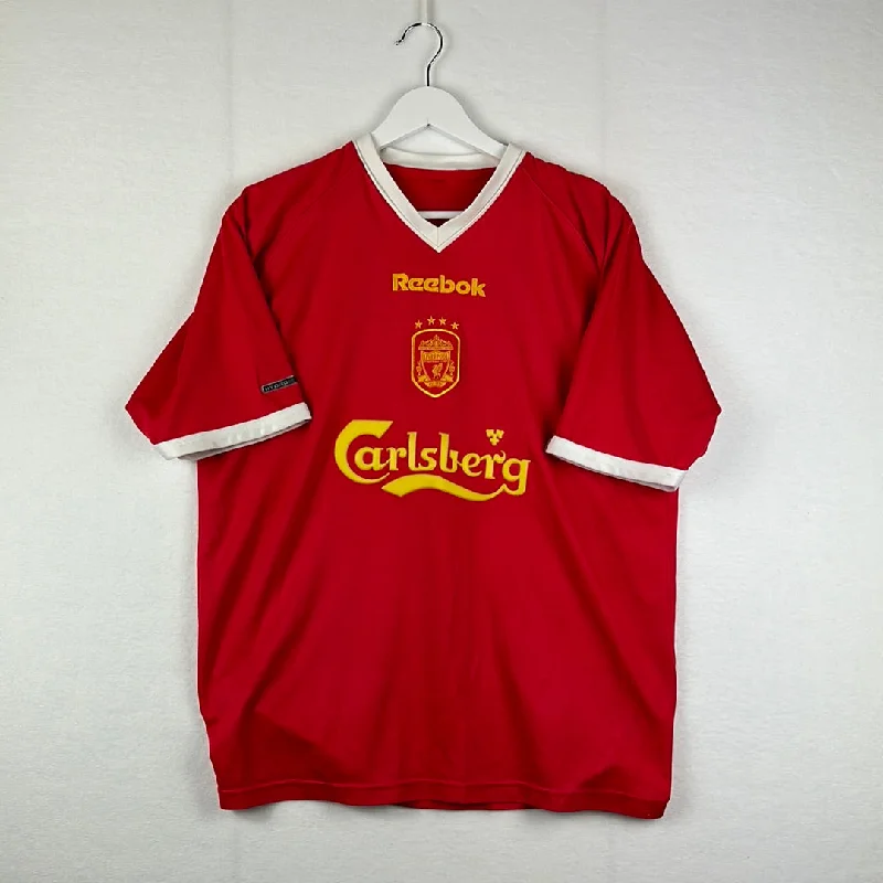 Liverpool European Home Shirt 2001 - Large