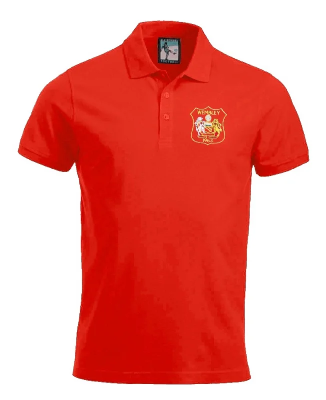 Manchester United Retro Football Polo Shirt 1963