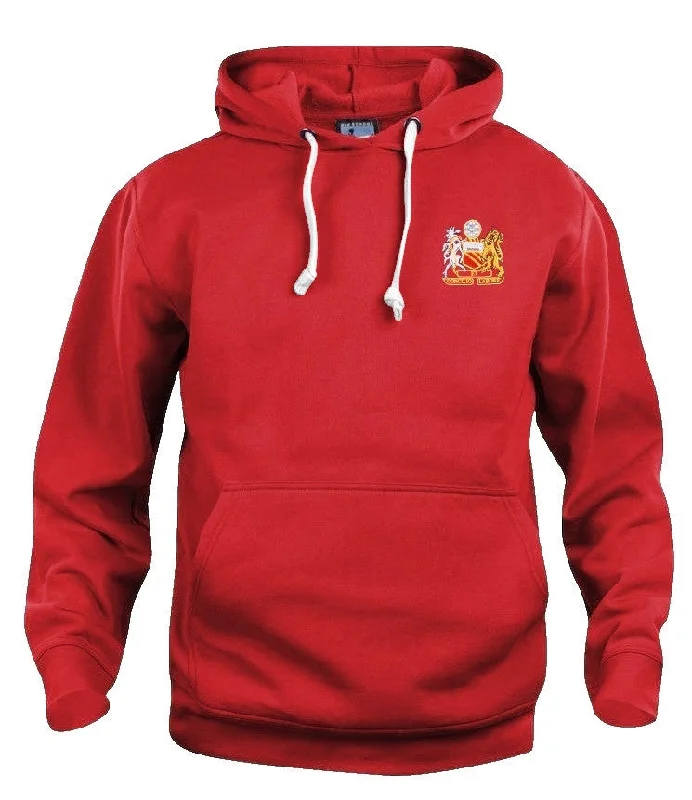 Manchester United Retro Football Hoodie 1970s