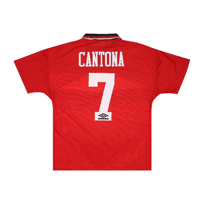 MANCHESTER UNITED 1994-96 HOME SHIRT - CANTONA 7 - M