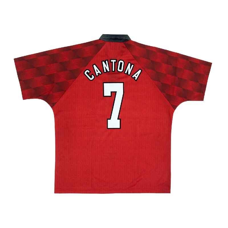 MANCHESTER UNITED 1996-98 HOME SHIRT - CANTONA 7 - XL