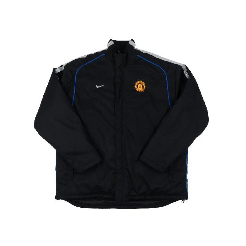 MANCHESTER UNITED 2002-03 PADDED BENCH JACKET - XL